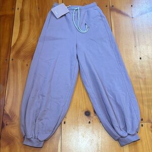 New! NAP S Balloon Jogger Sweatpant Drop Pocket Drawstring Tie